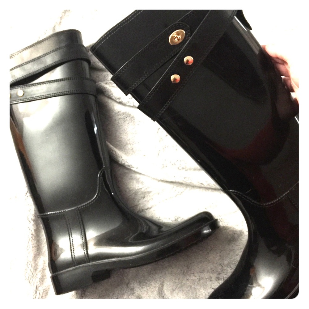 COACH rain boots